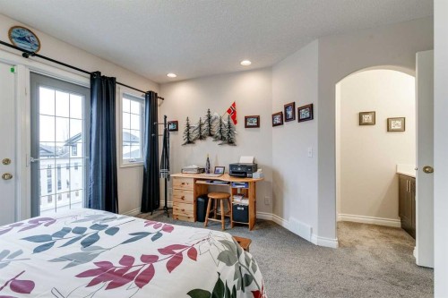 123 Springmere Place, Chestermere, AB - Indoor Photo Showing Bedroom