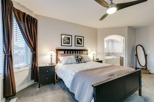 123 Springmere Place, Chestermere, AB - Indoor Photo Showing Bedroom