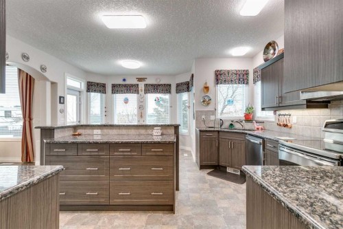 123 Springmere Place, Chestermere, AB - Indoor Photo Showing Kitchen