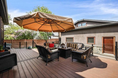 2908 7 Avenue Nw, Calgary, AB - Outdoor With Deck Patio Veranda With Exterior