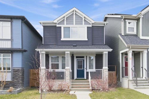 25 Legacy Glen Link Se, Calgary, AB - Outdoor With Deck Patio Veranda With Facade