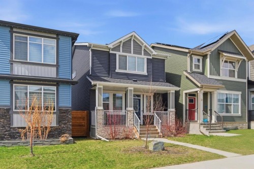 25 Legacy Glen Link Se, Calgary, AB - Outdoor With Deck Patio Veranda With Facade