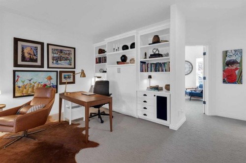 90 Somme Boulevard Sw, Calgary, AB - Indoor Photo Showing Office