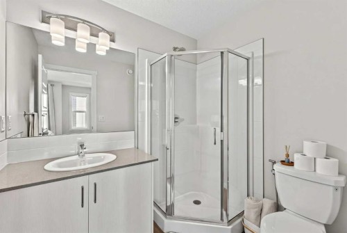 340 Cranbrook Square Se, Calgary, AB - Indoor Photo Showing Bathroom