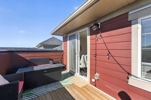 340 Cranbrook Square Se, Calgary, AB - Outdoor With Deck Patio Veranda With Exterior