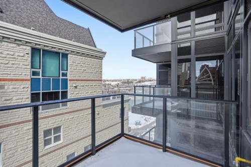 1309-730 2 Avenue Sw, Calgary, AB - Outdoor With Balcony With Exterior