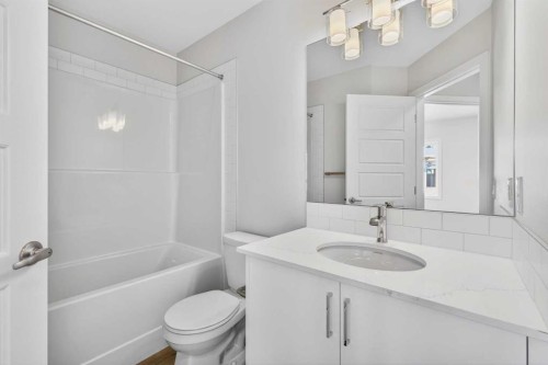 838-132 Red Embers Link Ne, Calgary, AB - Indoor Photo Showing Bathroom