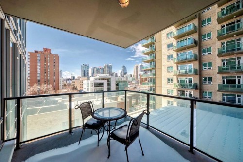 502-210 15 Avenue Se, Calgary, AB - Outdoor With Balcony With Exterior
