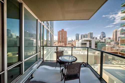 502-210 15 Avenue Se, Calgary, AB - Outdoor With Balcony With View With Exterior