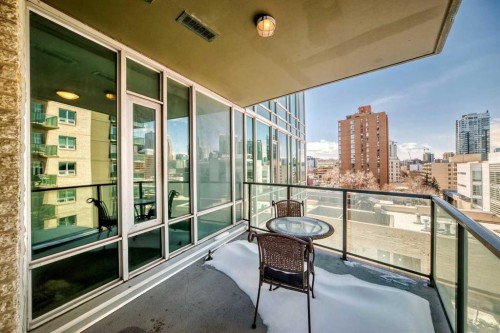 502-210 15 Avenue Se, Calgary, AB - Outdoor With Balcony With Exterior