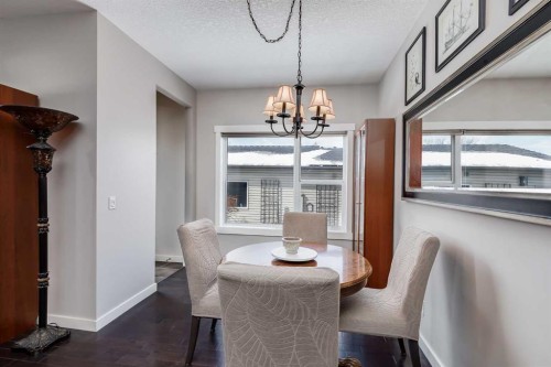 2 Elgin Meadows Green Se, Calgary, AB - Indoor Photo Showing Dining Room