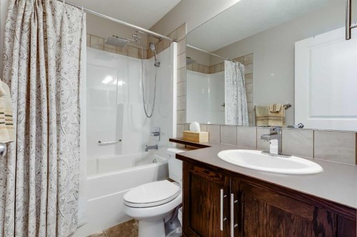 2 Elgin Meadows Green Se, Calgary, AB - Indoor Photo Showing Bathroom