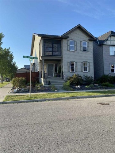 2 Elgin Meadows Green Se, Calgary, AB - Outdoor With Balcony With Facade