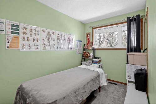 255 Penmeadows Close Se, Calgary, AB - Indoor Photo Showing Bedroom