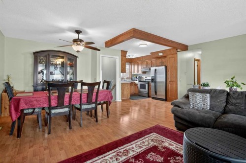 255 Penmeadows Close Se, Calgary, AB - Indoor Photo Showing Living Room