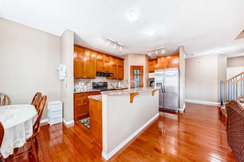 148 Saddlecrest Gardens Ne, Calgary, AB - Indoor Photo Showing Kitchen