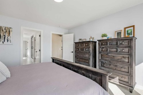 51 Creekstone Way Sw, Calgary, AB - Indoor Photo Showing Bedroom