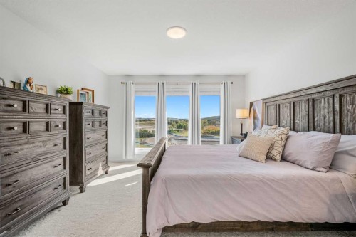 51 Creekstone Way Sw, Calgary, AB - Indoor Photo Showing Bedroom