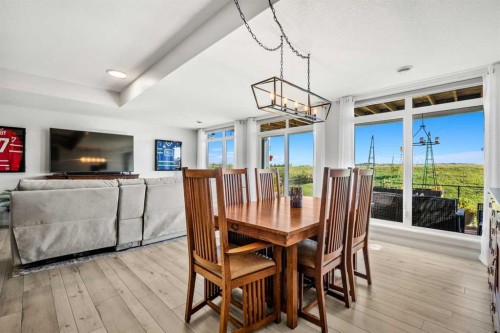 51 Creekstone Way Sw, Calgary, AB - Indoor Photo Showing Dining Room