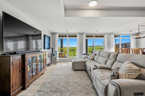 51 Creekstone Way Sw, Calgary, AB - Indoor Photo Showing Living Room