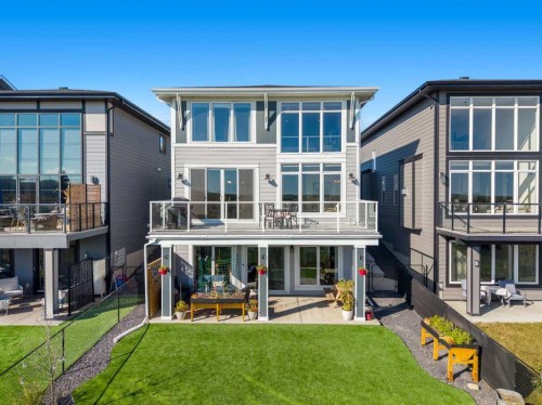 51 Creekstone Way Sw, Calgary, AB - Outdoor With Deck Patio Veranda