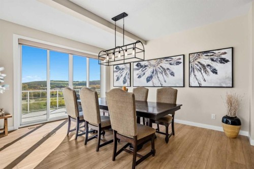 51 Creekstone Way Sw, Calgary, AB - Indoor Photo Showing Dining Room
