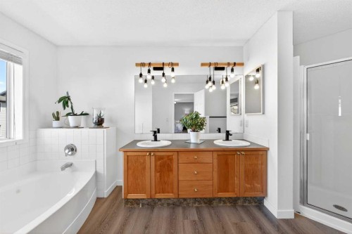 502 Panamount Boulevard Nw, Calgary, AB - Indoor Photo Showing Bathroom