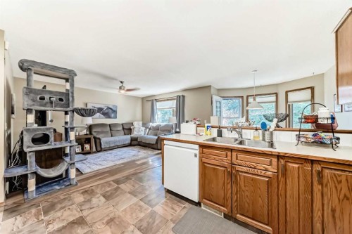 36 Shannon Road Sw, Calgary, AB - Indoor Photo Showing Kitchen With Double Sink
