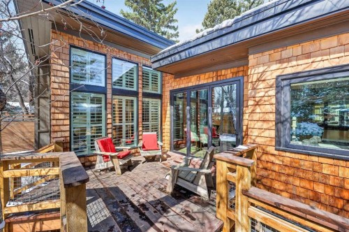 7235 Kananaskis Drive Sw, Calgary, AB - Outdoor With Deck Patio Veranda