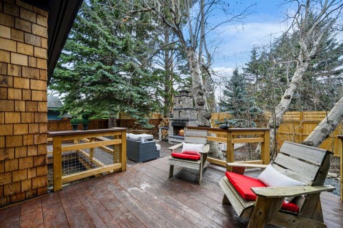 7235 Kananaskis Drive Sw, Calgary, AB - Outdoor With Deck Patio Veranda
