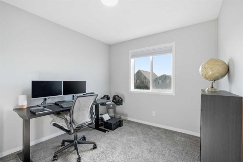 49 Lucas Grove Nw, Calgary, AB - Indoor Photo Showing Office