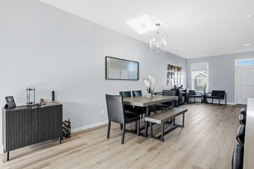 49 Lucas Grove Nw, Calgary, AB - Indoor Photo Showing Dining Room