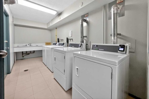 83E-231 Heritage Drive Se, Calgary, AB - Indoor Photo Showing Laundry Room
