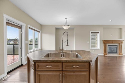 5 Vera Close, Olds, AB - Indoor Photo Showing Other Room With Fireplace