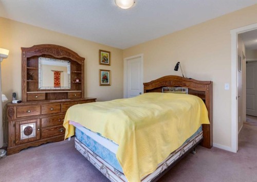 471 Silverado Plains Circle Sw, Calgary, AB - Indoor Photo Showing Bedroom