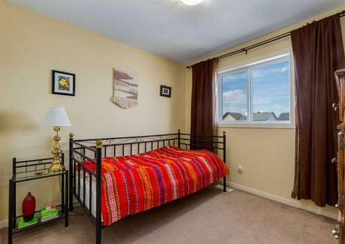 471 Silverado Plains Circle Sw, Calgary, AB - Indoor Photo Showing Bedroom