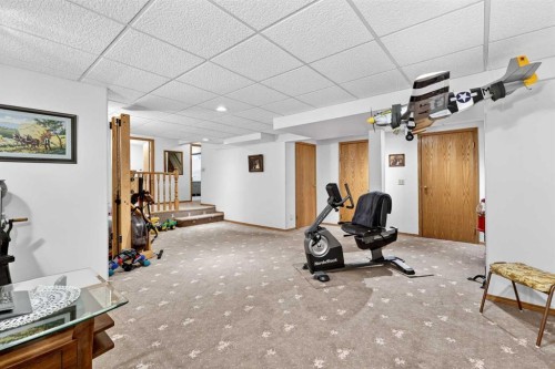 168 Templewood Drive Ne, Calgary, AB - Indoor Photo Showing Gym Room
