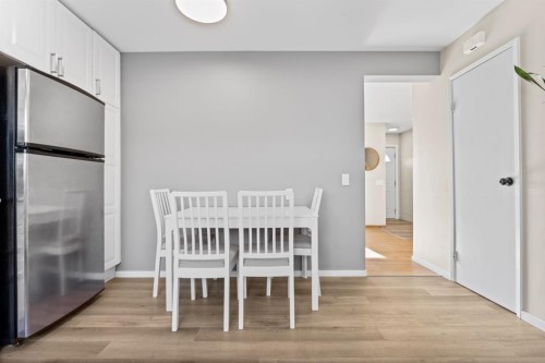 128 Allandale Close Se, Calgary, AB - Indoor Photo Showing Dining Room