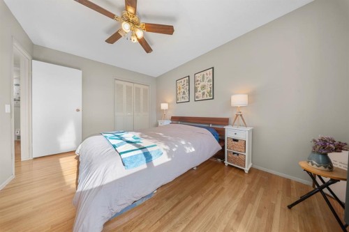 128 Allandale Close Se, Calgary, AB - Indoor Photo Showing Bedroom