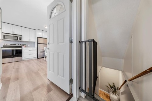 128 Allandale Close Se, Calgary, AB - Indoor Photo Showing Kitchen With Stainless Steel Kitchen