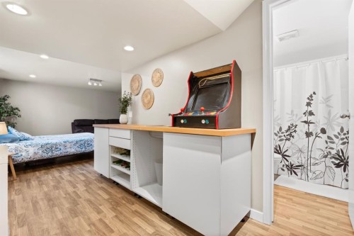 128 Allandale Close Se, Calgary, AB - Indoor Photo Showing Bedroom