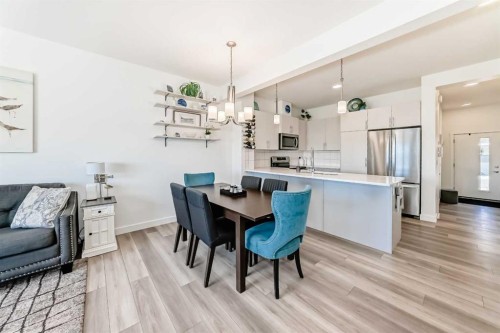 52 Walden Lane Se, Calgary, AB - Indoor Photo Showing Dining Room