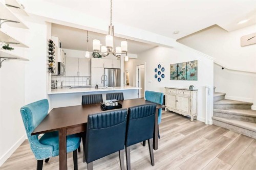 52 Walden Lane Se, Calgary, AB - Indoor Photo Showing Dining Room