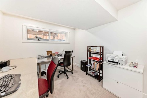 52 Walden Lane Se, Calgary, AB - Indoor Photo Showing Office