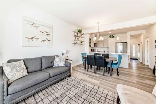 52 Walden Lane Se, Calgary, AB - Indoor Photo Showing Living Room