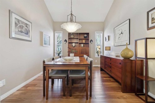202 Tusslewood Terrace Nw, Calgary, AB - Indoor Photo Showing Dining Room
