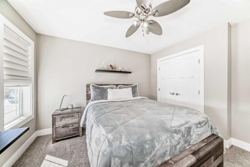 120 Kinniburgh Circle, Chestermere, AB - Indoor Photo Showing Bedroom