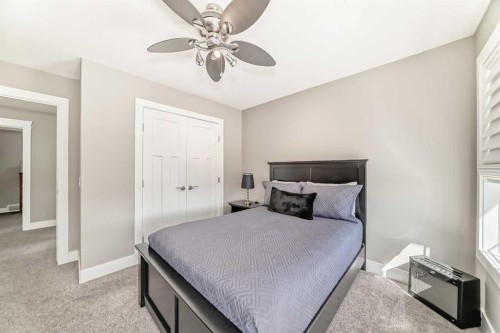 120 Kinniburgh Circle, Chestermere, AB - Indoor Photo Showing Bedroom