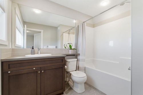 131 Walcrest Way Se, Calgary, AB - Indoor Photo Showing Bathroom