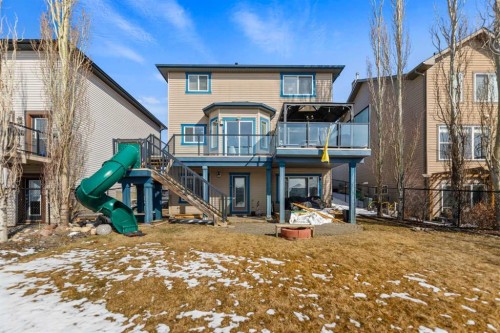 328 Rainbow  Falls Way, Chestermere, AB - Outdoor With Deck Patio Veranda